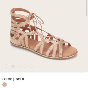 Beautiful sparkly gladiators 8 womens